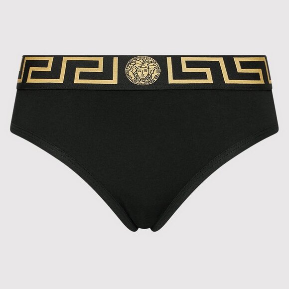 Versace Women's "Jersey Topeka" Greeca Border Panties Versace sz 3 US M IT 42 - Picture 6 of 7